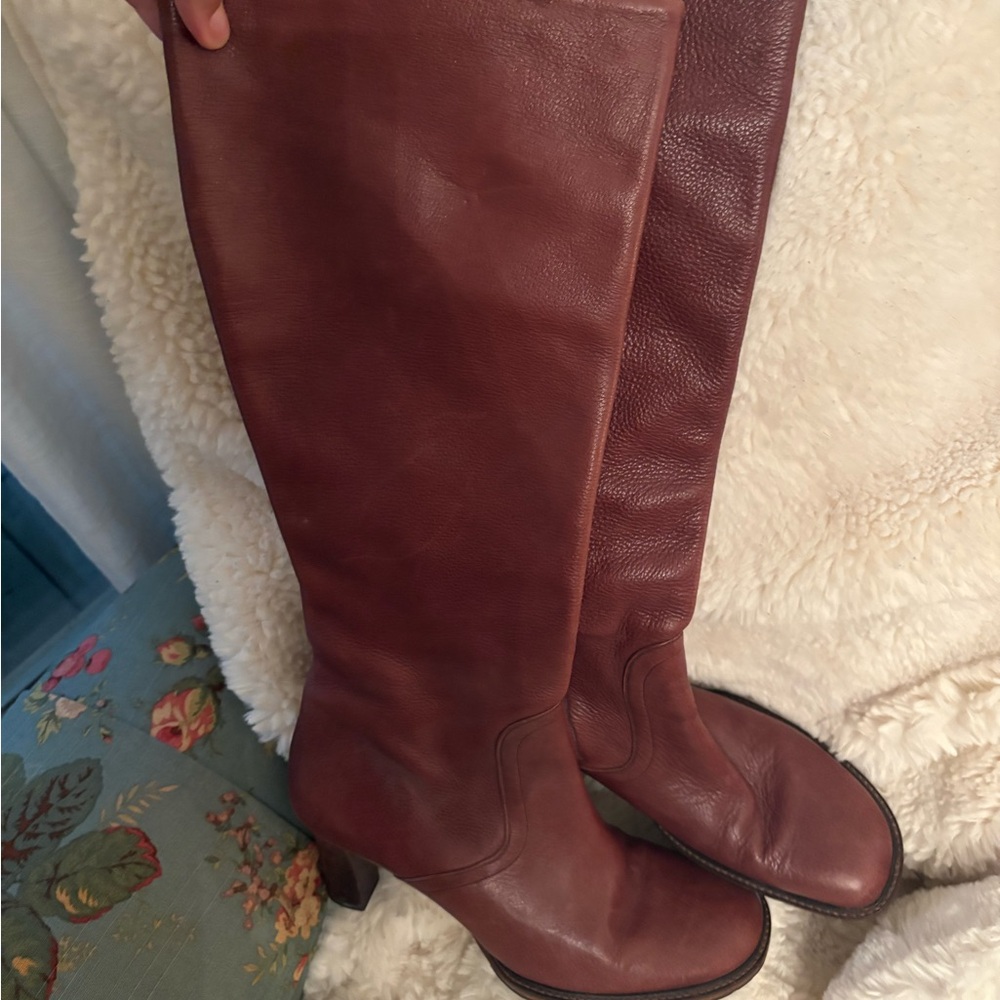 Cole Haan Women's Chestnut Heeled Boots